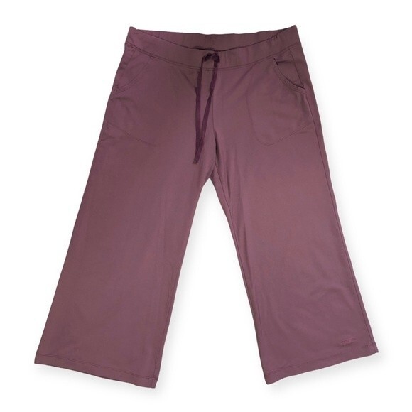 Patagonia Women’s Drawstring Waist Cropped Capri Wide Leg Pants - Picture 1 of 7